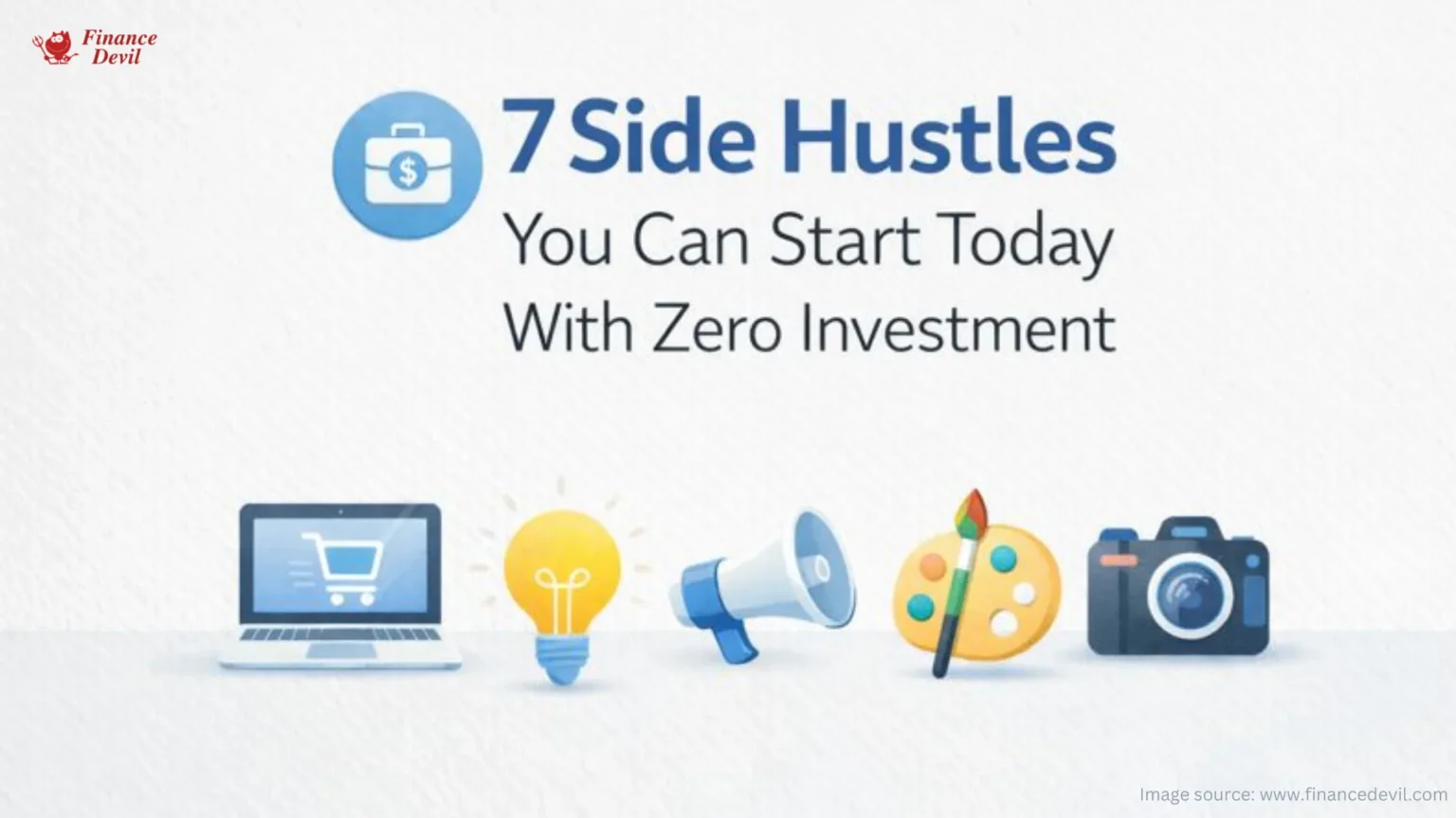 7 Side Hustles You Can Start Today With Zero Investment (Earn $500+ This Month)
