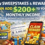 How Sweepstakes & Rewards Can Add $200+ to Your Monthly Income