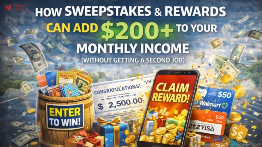How Sweepstakes & Rewards Can Add $200+ to Your Monthly Income