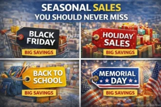 Seasonal Sales You Should Never Miss