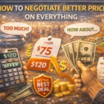 How to Negotiate Better Prices on Everything