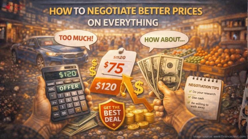 How to Negotiate Better Prices on Everything