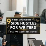 9 Best Side Hustles for Writers That Pay $1,000+ Per Month