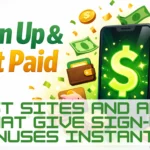 Best Sites and Apps That Give Sign-Up Bonuses Instantly
