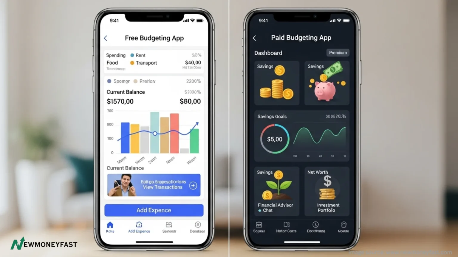 Free vs. Paid Budgeting Apps