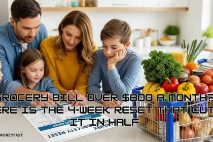 Grocery Bill Over $800 a Month? Here Is the 4-Week Reset That Cuts It in Half