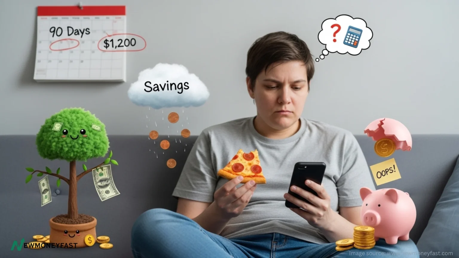 How Can I Save $1,200 in 90 Days With Zero Willpower