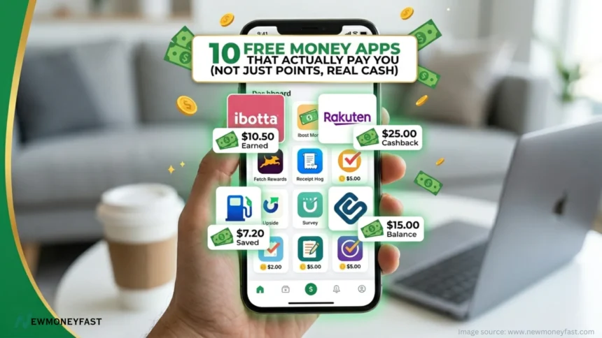 10 Free Money Apps That Actually Pay You (Not Just Points, Real Cash)