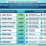 8 High-Yield Savings Accounts Paying Over 4% Right Now (Ranked)