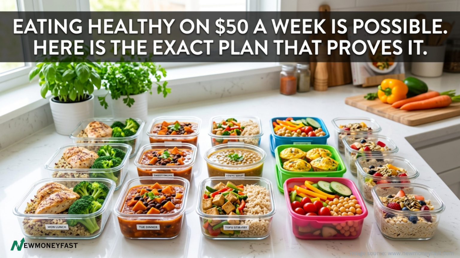 Eating Healthy on $50 a Week Is Possible