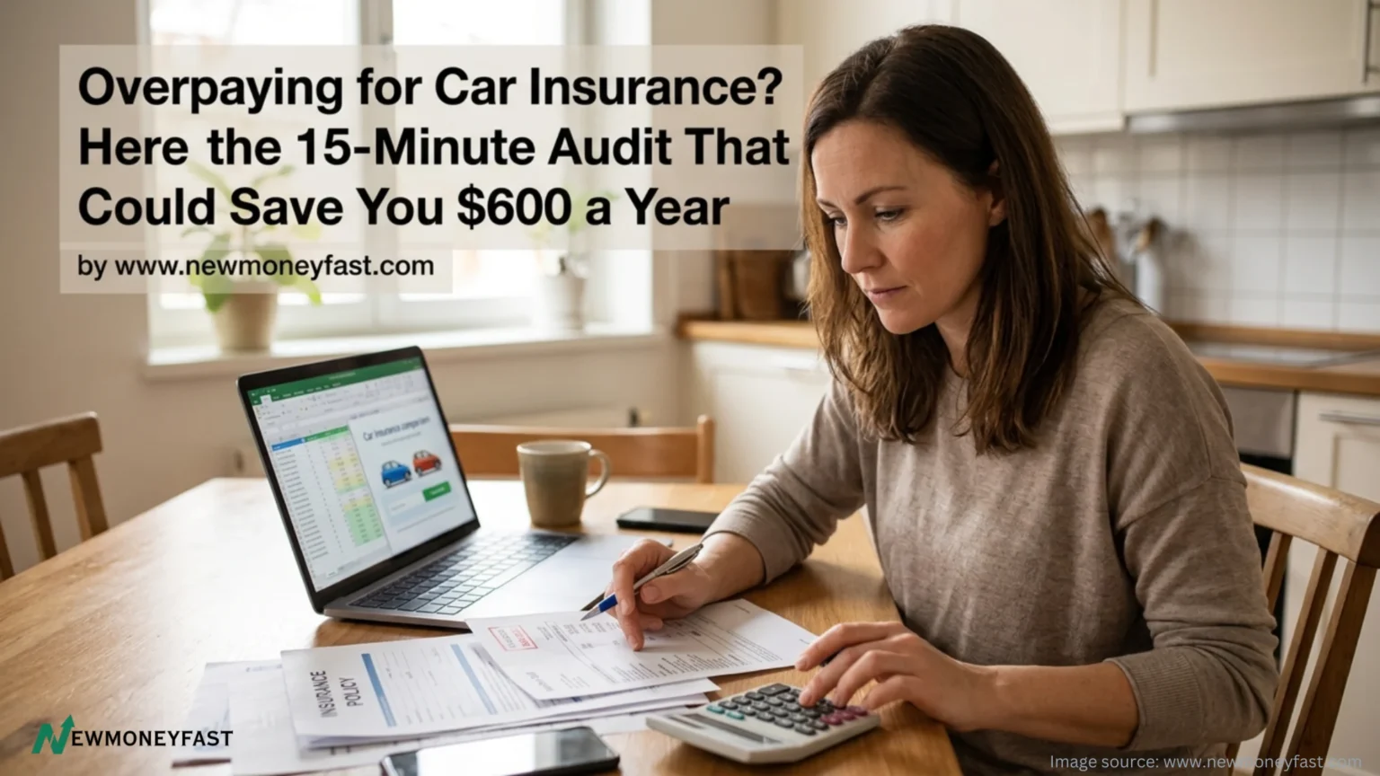 Overpaying for Car Insurance? Here is the 15-Minute Audit That Could Save You $600 a Year