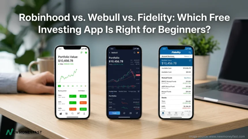 Robinhood vs. Webull vs. Fidelity