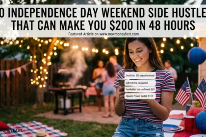 10 Independence Day Weekend Side Hustles That Can Make You $200 in 48 Hours