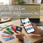 7 Legit Ways to Get Free Gift Cards Every Month