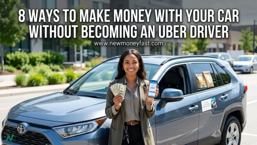 8 Ways to Make Money With Your Car Without Becoming an Uber Driver
