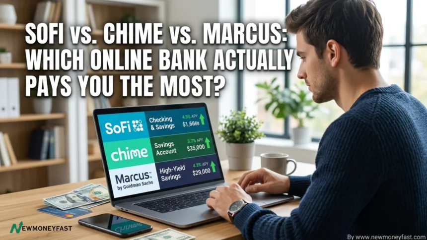 SoFi vs. Chime vs. Marcus