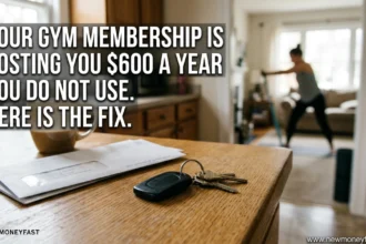Your Gym Membership Is Costing You $600 a Year You Do Not Use. Here Is the Fix