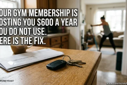 Your Gym Membership Is Costing You $600 a Year You Do Not Use. Here Is the Fix