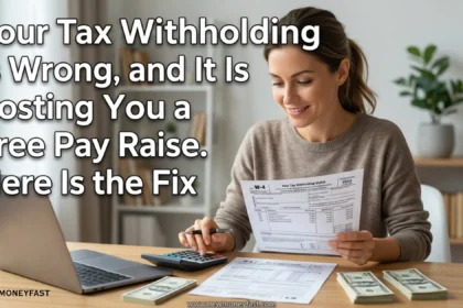 Your Tax Withholding Is Wrong, and It Is Costing You a Free Pay Raise