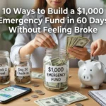 10 Ways to Build a $1,000 Emergency Fund in 60 Days Without Feeling Broke
