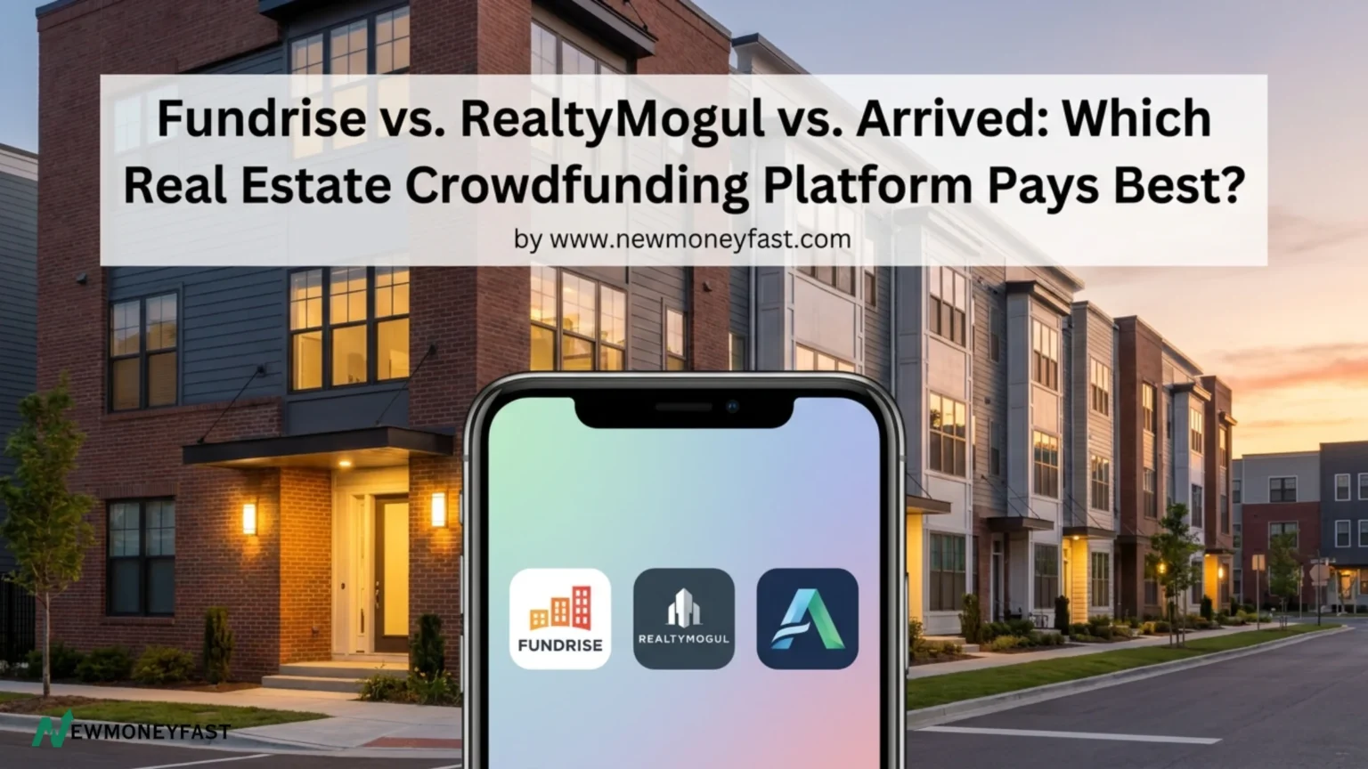 Fundrise vs. RealtyMogul vs. Arrived