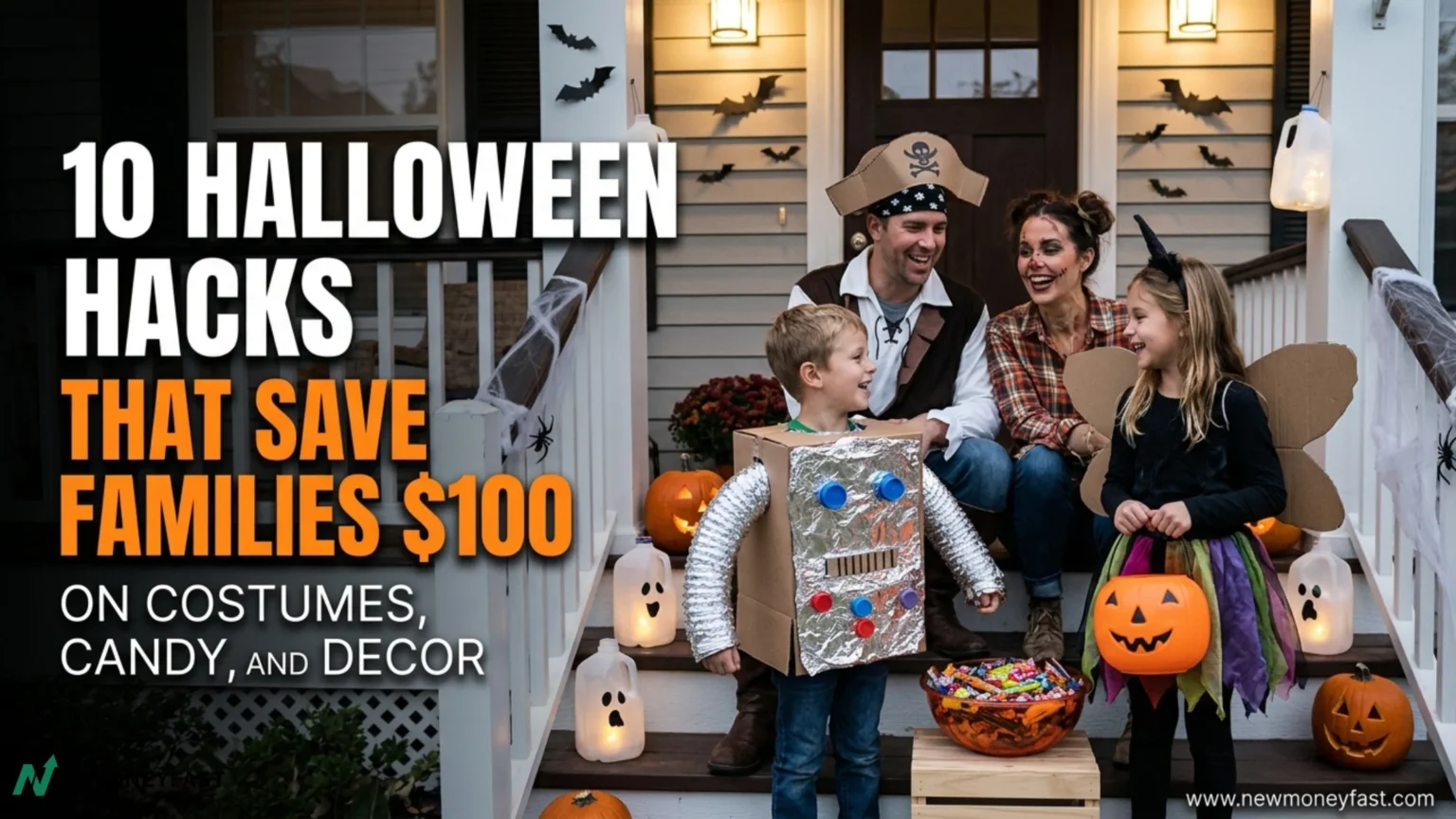 10 Halloween Hacks That Save Families $100 on Costumes, Candy, and Decor