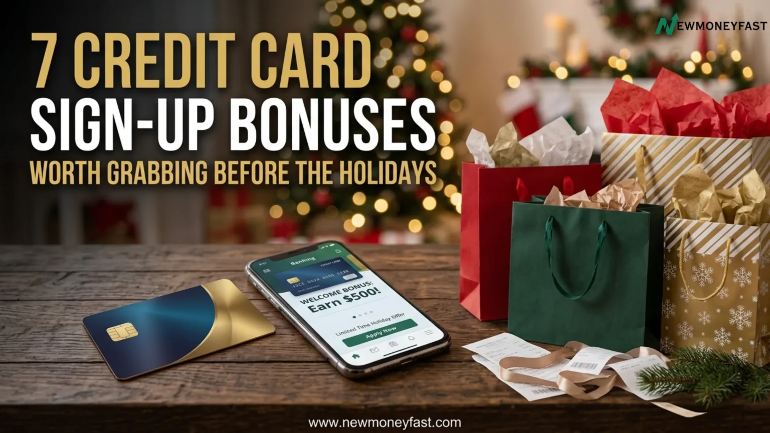 7 Credit Card Sign-Up Bonuses Worth Grabbing Before the Holidays