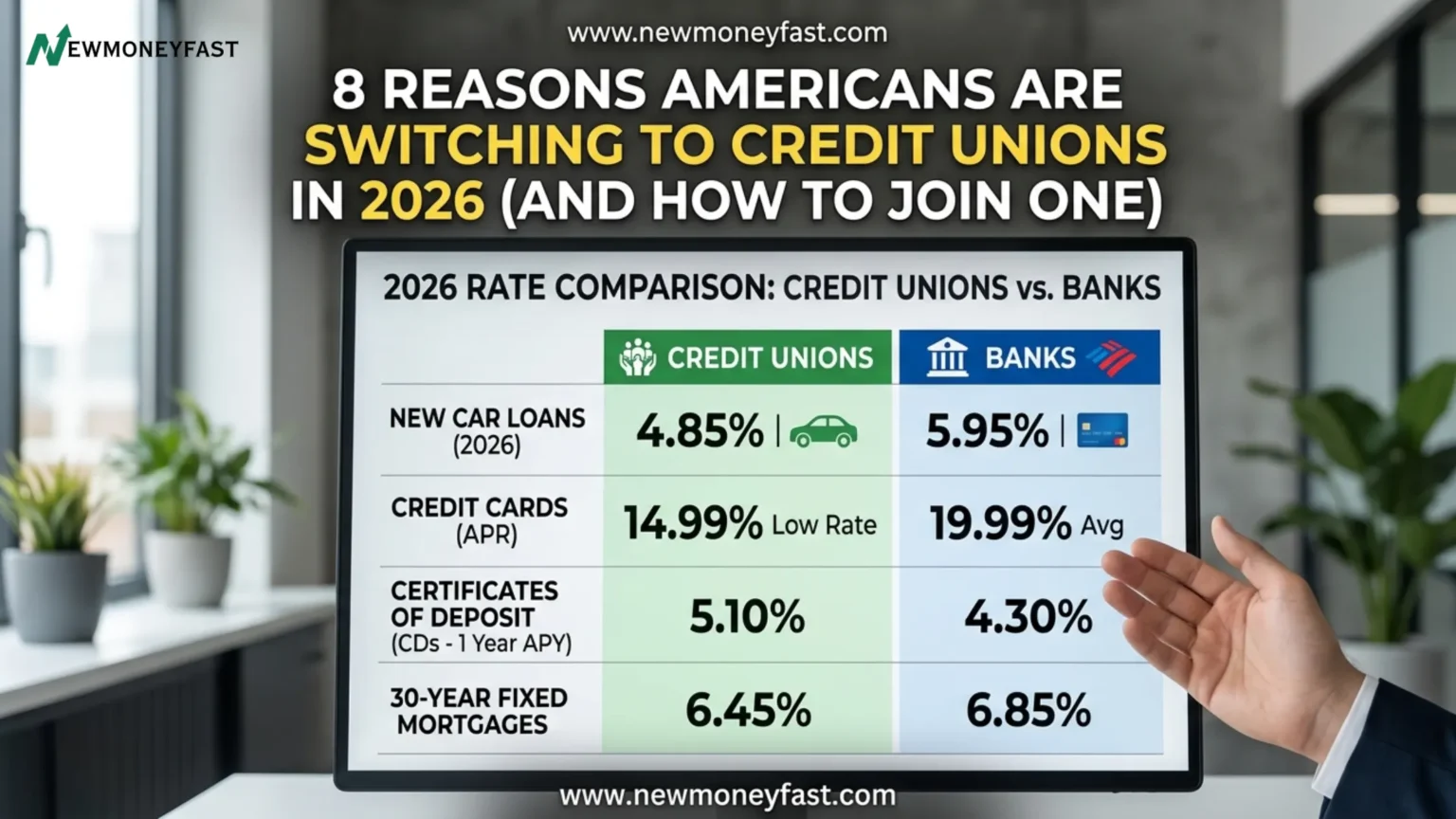 8 Reasons Americans Are Switching to Credit Unions in 2026