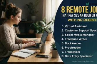 8 Remote Jobs That Pay $25 an Hour or More With No Degree